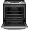 Picture of GE® 30" Slide-In Electric Convection Range with No Preheat Air Fry - Stainless Steel 