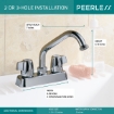 Picture of PEERLESS Two Handle Laundry Faucet - Chrome 