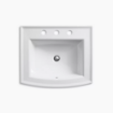 Picture of Archer® 22-3/4" rectangular drop-in bathroom sink - White