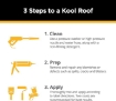 Picture of KOOL SEAL® Blu2White™ Elastomeric Roof Coating 1 Gallon - White