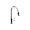 Picture of Kohler Valton Pull-down single-handle kitchen faucet - Polished Chrome