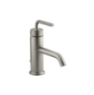 Picture of KOHLER Single-handle bathroom faucet with straight lever handle - Vibrant Brushed Nickel