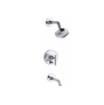 Picture of KOHLER Purist Rite-Temp® Pressure-Balancing Bath and Shower Faucet Trim - Polished Chrome