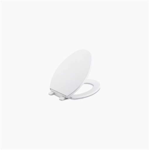 Picture of Kohler Brevia™Quick-Release™ elongated toilet seat K-4774-0 - White