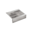 Picture of KOHLER Vault™29-3/4" top-mount single-bowl farmhouse kitchen sink - Stainless Steel