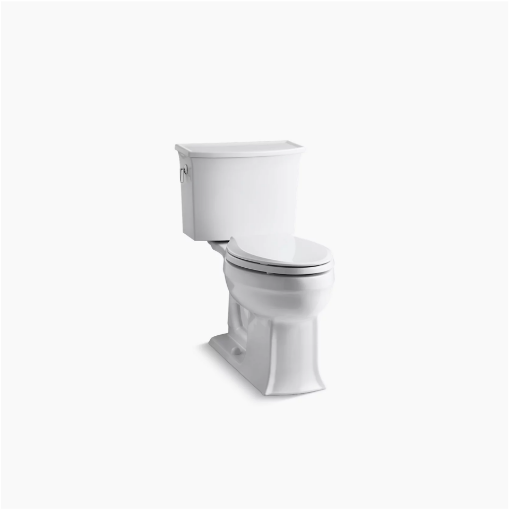 Picture of KOHLER Archer® Two-piece elongated toilet - White 