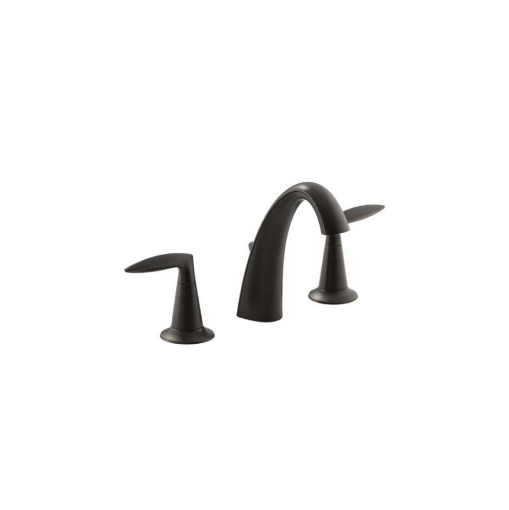 Picture of Kohler Alteo Widespread Bathroom Faucet with Ultra-Glide Valve - Oil-Rubbed Bronze