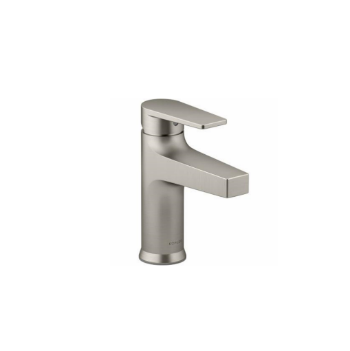 Picture of KOHLER Single-handle bathroom sink faucet - Vibrant Brushed Nickel