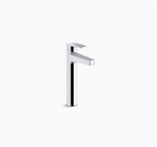 Picture of KOHLER Parallel Tall Single-Handle Bathroom Sink Faucet - Polished Chrome