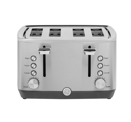 Picture of GE Appliances 4 Slice Toaster - Stainless Steel