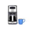 Picture of GE 12 Cup Drip Coffee Maker with Adjustable Keep Warm Plate 