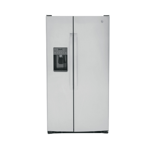 Picture of GE Appliances 25.3 Cu. Ft. Side-By-Side Refrigerator - Stainless Steel