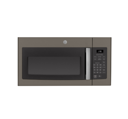 Picture of GE Appliances 1.6 Cu. Ft Over-the-Range Microwave Oven - Fingerprint Resistant Slate