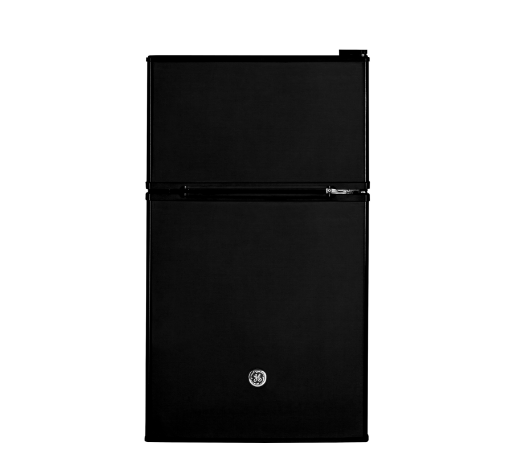 Picture of GE Appliances 3.1 Cu. Ft. Double-Door Compact Refrigerator - Black