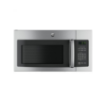 Picture of GE Appliances 1.6 Cu. Ft. Over-the-Range Microwave Oven - Stainless Steel Black