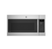 Picture of GE Appliances 2.1 Cu. Ft. Over-the-Range Sensor Microwave Oven - Stainless Steel Black