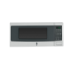 Picture of GE Appliances 1.1 Cu. Ft. Countertop Microwave Oven - Stainless Steel Black