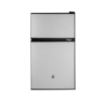 Picture of GE Appliances 3.1 Cu. Ft. Double-Door Compact Refrigerator - Clean steel