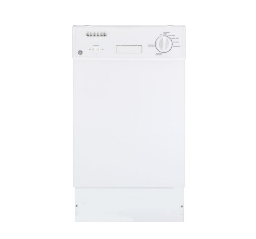 Picture of GE Appliances  18" Built-In Dishwasher (spacemaker)- White