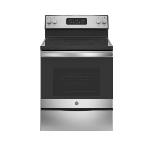 Picture of GE® 30" Free-Standing Electric Range - Black 