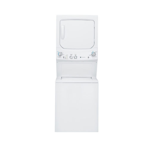 Picture of GE Appliances Unitized Spacemaker 3.8 cu. ft. Washer/ 5.9 cu. ft. Electric Dryer  - White