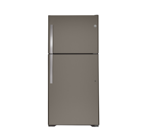 Picture of GE Appliances 19.2 Cu. Ft. Top-Freezer Refrigerator - Fingerprint Resistant Slate