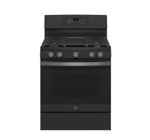 Picture of GE Appliances 30" Free-Standing Gas Convection Range with No Preheat Air Fry - Stainless Steel