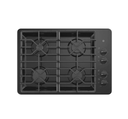 Picture of GE® 30" Built-In Gas Cooktop - Black 