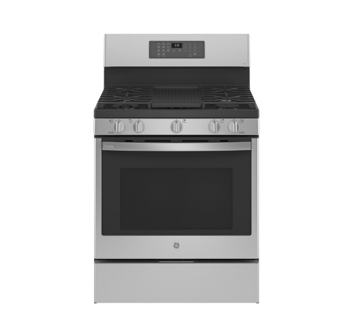 Picture of GE Appliance 30" Smart Standing Gas Range - Fingerprint Resistant Stainless