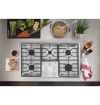 Picture of GE 36" Built-In Gas Cooktop - Stainless Steel