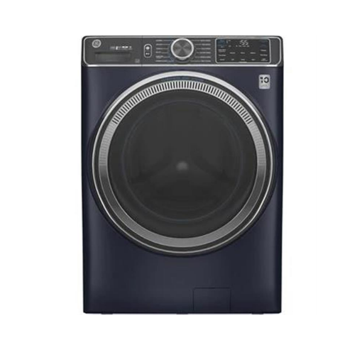 Picture of GE Appliances 5.0 cu. ft.  Smart Front Load Washer - Sapphire Blue