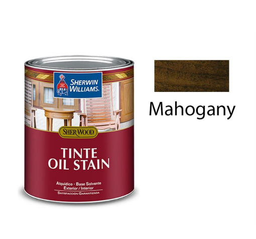 Picture of Sherwin-Williams Sherwood Oil Stain Line A48 1 Gallon - Mahogany 