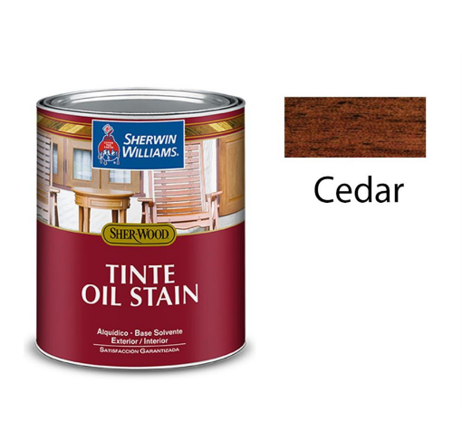 Picture of Sherwin-Williams Sherwood Oil Stain Line A48 1 Gallon - Cedar 