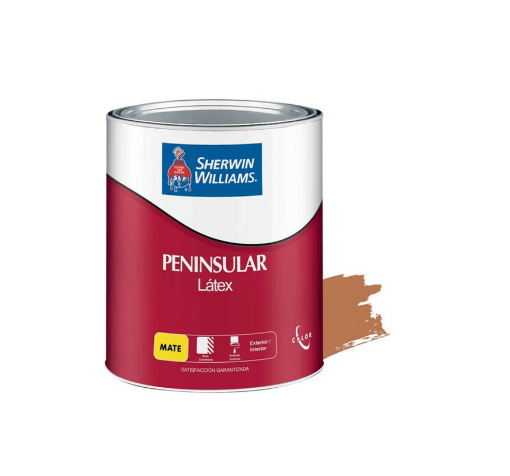 Picture of Sherwin-Williams Peninsular Latex Matte Red Terracotta 1 gallon 