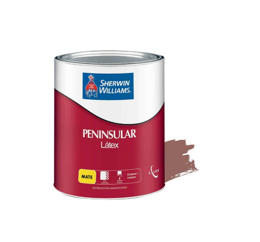 Picture of Sherwin-Williams Peninsular Latex Matte Red Tile 1 gallon 