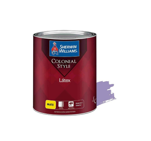 Picture of Sherwin Williams Colonial Style Latex  1 Gallon -  Matte Purple Spell  