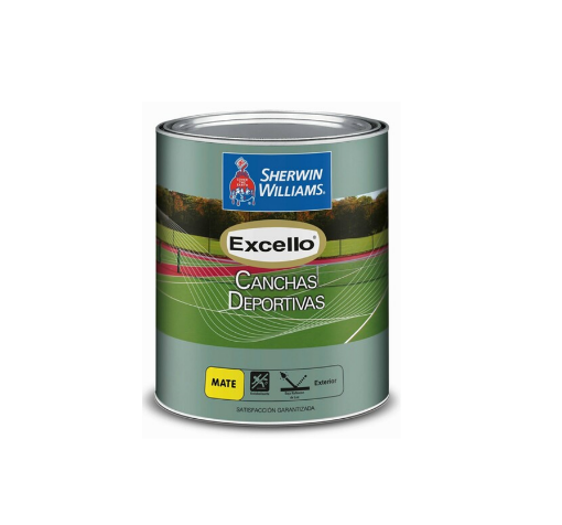 Picture of Sherwin-Williams Excello for Sports Court 1 Gallon - Matte Green 