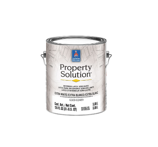 Picture of Sherwin-Williams Property Solution EW Semi-Gloss Interior Latex Paint 1 Gallon 