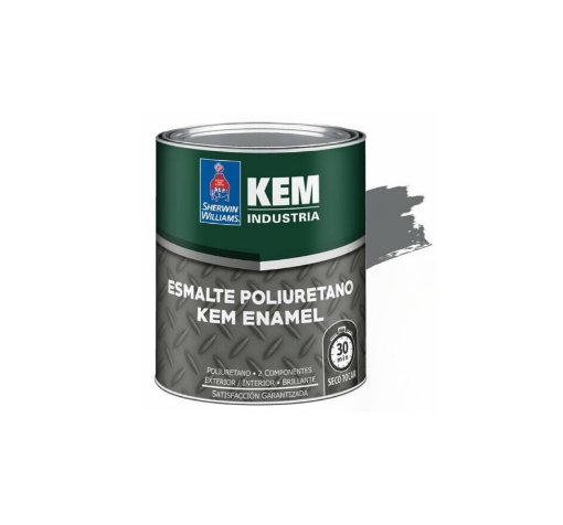 Picture of Sherwin-Williams Kem Industrial Polyurethane Enamel Gloss - Gloss Medium Grey