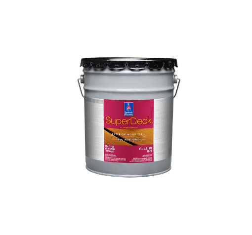 Picture of Sherwin-Williams SuperDeck Exterior Waterborne Semi-Transparent Stain 5 Gallon - Tint Base 