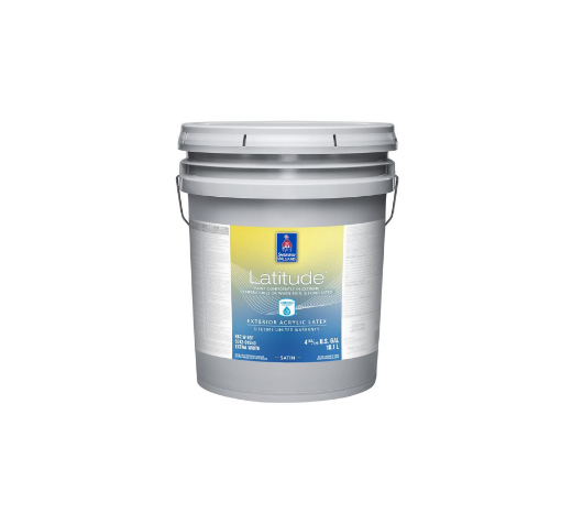 Picture of Sherwin-Williams Latitude EW Satin Exterior Acrylic Latex 5 Gallon