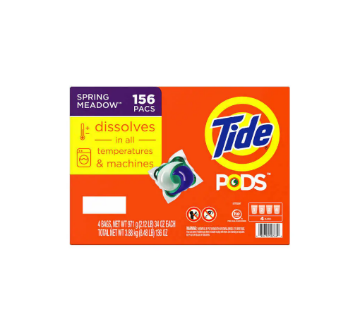 Picture of Tide PODS Laundry Detergent 156 count - Spring Meadow