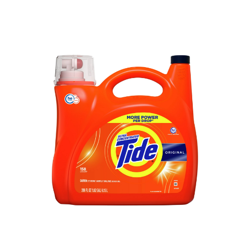 Picture of Tide Ultra Concentrated Liquid Laundry Detergent - Original - 158 loads - 208 fl oz 