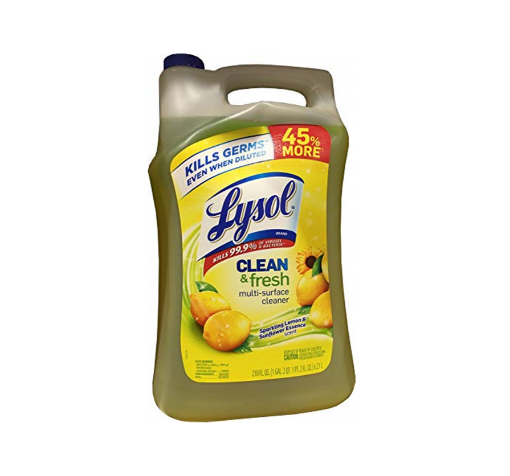 Picture of Lysol Clean & Fresh Multi-Surface Cleaner, 210 fl oz - Sparkling Lemon & Sunflower Essence