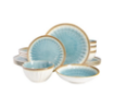 Picture of Laurie Gates Nova 16-Piece Service for 4 Dinnerware Set – Blue 