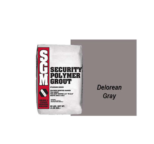 Picture of SGM Security (Sanded) Polymer Modified Grout 25lbs - Delorean Gray