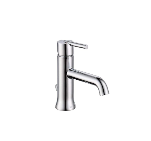 Picture of Delta Trinsic Single Hole Single-Handle Bathroom Faucet - Chrome