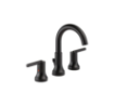 Picture of Delta Trinsic Two Handle Widespread Bathroom Faucet - Matte Black 