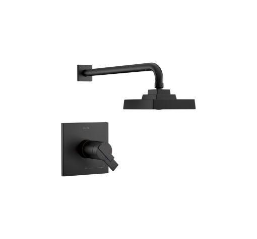 Picture of Delta Ara Shower TrimKit with Showerhead - Matte Black