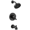 Picture of Delta Trinsic MonitorÂ® 17 Series H2OkineticÂ® Tub & Shower Trim - Matte Black 